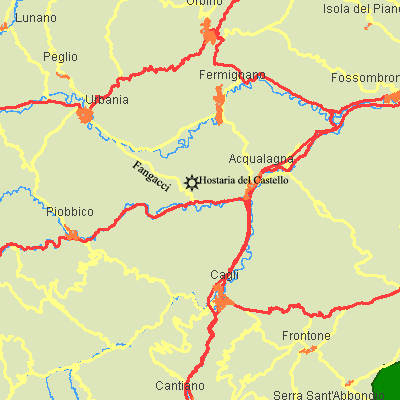 COME ARRIVARE ALLA HOSTERIA DEL CASTELLO da FRANCESCA