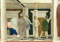 Piero della Francesca, "Flagellazione", Urbino, Galleria Nazionale delle Marche